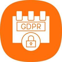 Gdpr Plugin Vector Icon Design