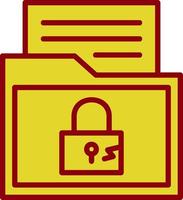 Personal Data Breach Vector Icon Design