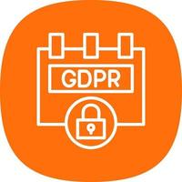 Gdpr Plugin Vector Icon Design