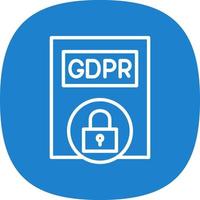 Gdpr Policy Vector Icon Design