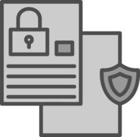 Privacy By Design Vector Icon Design