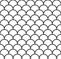 fish scale seamless pattern vector