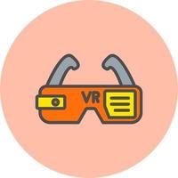 Ar Glasses  Vector Icon