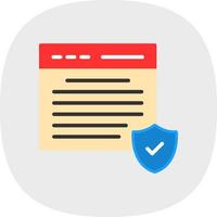 Gdpr Compliance Vector Icon Design