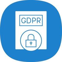 Gdpr Policy Vector Icon Design