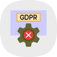 Restriction Of Processing Vector Icon Design