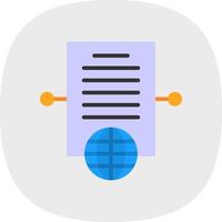 Binding Corporate Rules Vector Icon Design