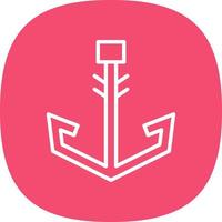 Anchor Vector Icon Design