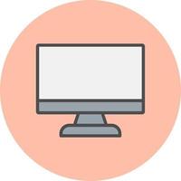 Monitor Vector Icon