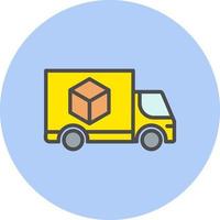 Delivery Truck Vector icon