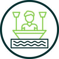 Boating Vector Icon Design