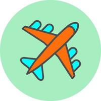 Plane  Vector Icon