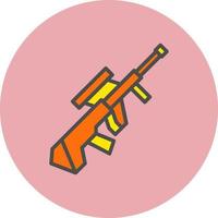 icono de vector de pistola