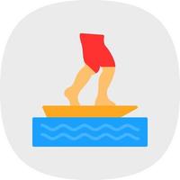 Flowrider Vector Icon Design