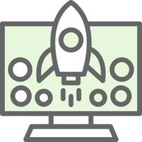 Launch Vector Icon Design