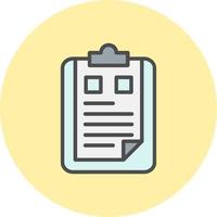Assignment Vector Icon