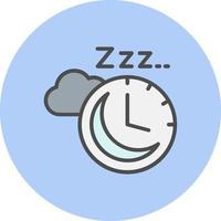 icono de vector de sueño