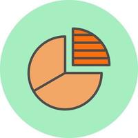 Pie Chart Vector Icon