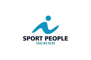 sport people logo icon vector isolated