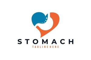 stomach care logo icon vector isolated