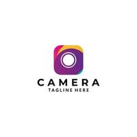 camera logo icon vector isolated