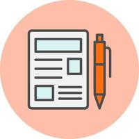 Blogger Vector Icon