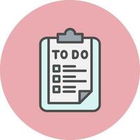 To Do List Vector Icon