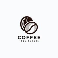 vector de icono de logotipo de café aislado