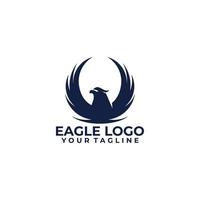 eagle logo icon vector isolated