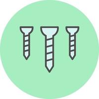 Screws Vector Icon