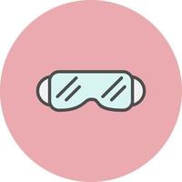 Safety Glasses Vector Icon