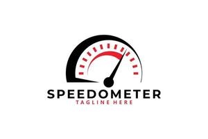 speedometer logo icon vector isolated