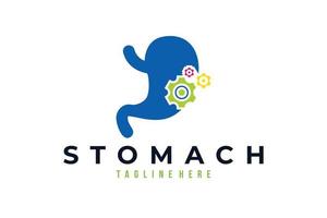 stomach care logo icon vector isolated