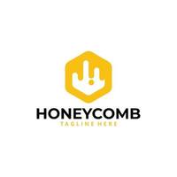 honey logo icon vector isolated