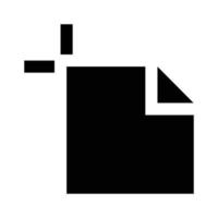 silueta de icono de mesa de trabajo vector