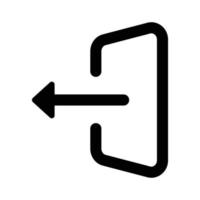 logout icon sign vector