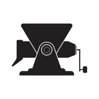 meat grinder icon vector