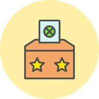 Voting Box Vector Icon