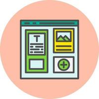 Layout Vector Icon