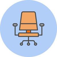 Office Chair Vector Icon