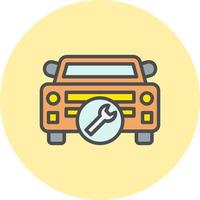 Car Repairng Vector Icon