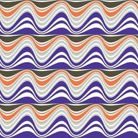 fondo geométrico de patrones sin fisuras de chevrons para papel tapiz, papel de regalo, estampado de tela, muebles. estampado en zig-zag. adorno pintado inusual de pinceladas. vector