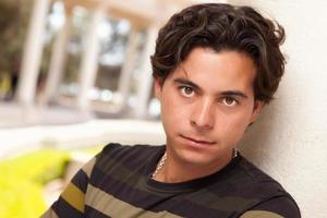 Handsome Hispanic Young Adult Man photo