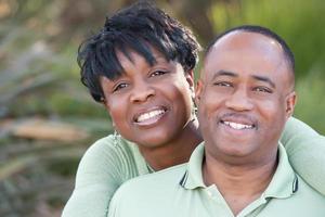 Attractive Happy African American Couple photo