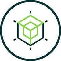3D Modeling Vector Icon Design