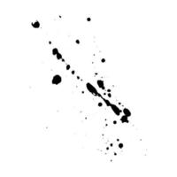 Abstract black blots. A vector illustration