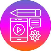 Flatlay Vector Icon Design