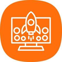 Launch Vector Icon Design