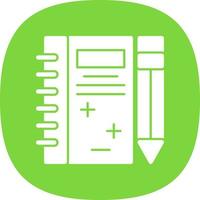 Notebook Vector Icon Design