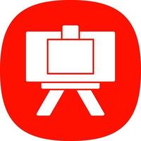 Canvas And Easel Vector Icon Design